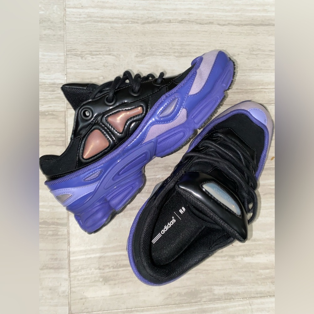Purple/black Raf Simons Ozweego